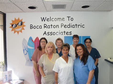 Pediatric associates boca raton - Before joining SURAMED Health Center PA, she practiced in different pediatrics and general medicine fields, including ER and Pediatrics in Hospital units in Cuba, Puerto Rico, ... Boca Raton, Fl 33486 . 561-338-9615. 561-338-9616. Opening Hours. Monday - Friday 8:30 am - 6:30 pm. Saturday 8:00 am - 1:00 pm . Laboratory Monday - Friday